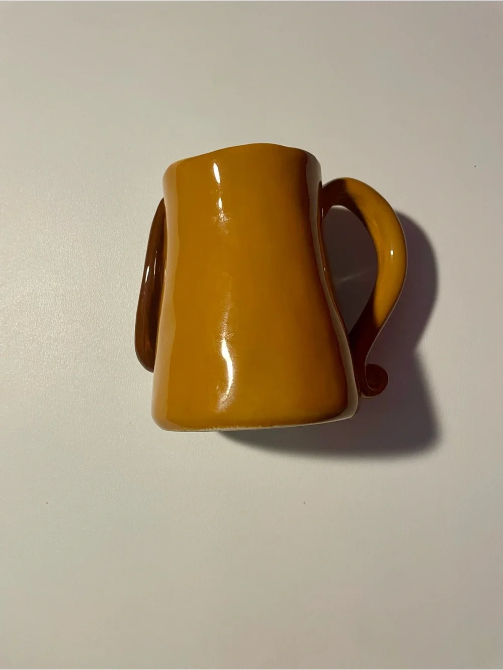 Vintage Douglas Ceramic Basset Hound Dog Novelty 3D Coffee Mug Tea Cup Signed